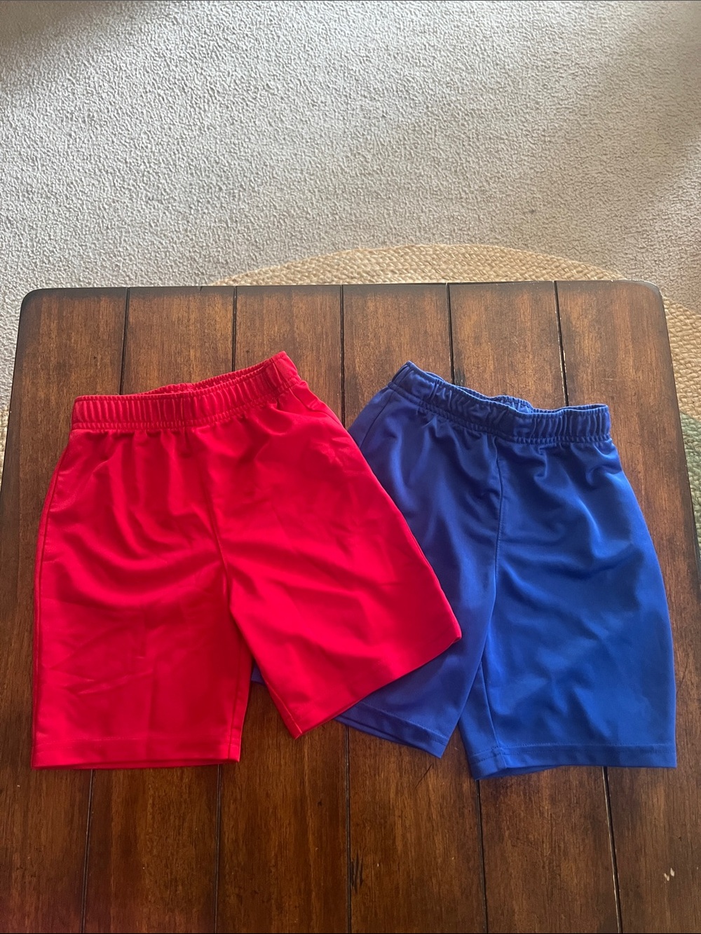 🎉🎉 5 for $20🎉🎉Kids Active Pull-On Shorts - Red & Blue